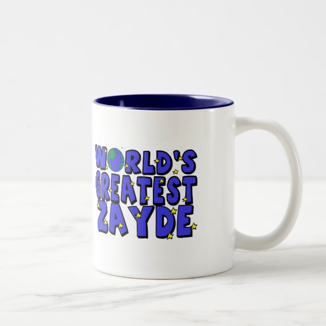 Taza Bicolor El Zayde más grande del mundo (Derecha)
