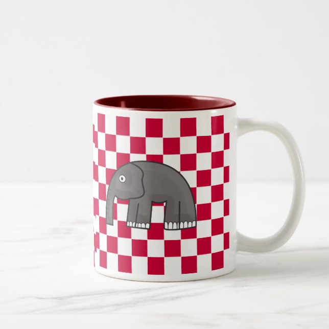 Taza Bicolor elefante (Derecha)
