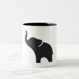 Taza Bicolor Elefante bebé