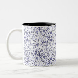 Taza Bicolor Elegancia botánica