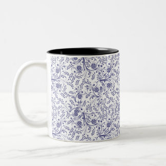 Taza Bicolor Elegancia botánica