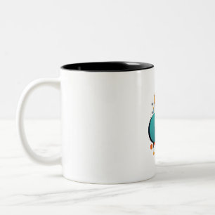 Taza Bicolor Elegancia geométrica