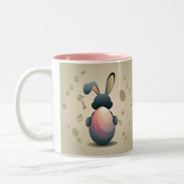 Taza Bicolor Elegancia minimalista de Pascua