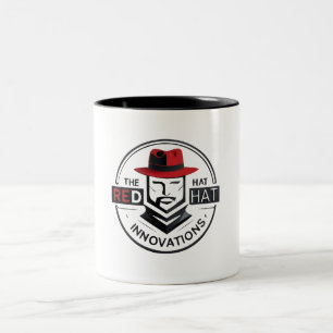 Taza Bicolor Elegante café cerámico