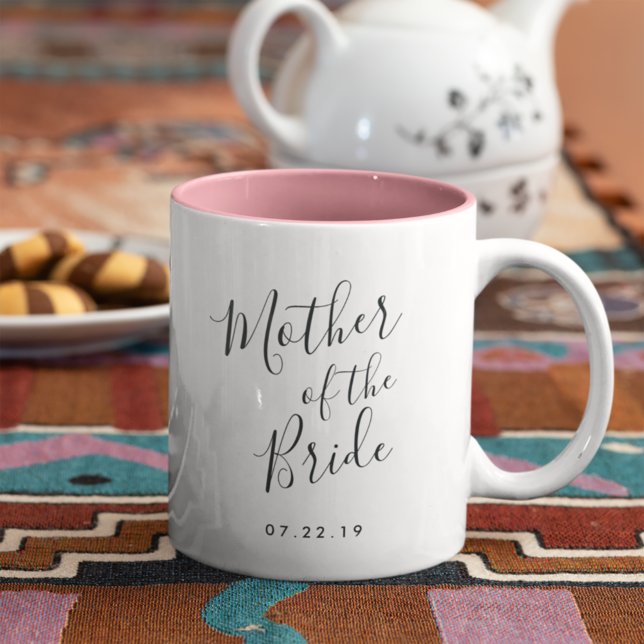 Taza Bicolor Elegante | Madre de la novia (Subido por el creador)