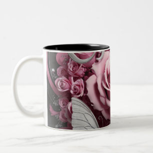 Taza Bicolor Elegante y lujoso: utilizado en muchas expresiones