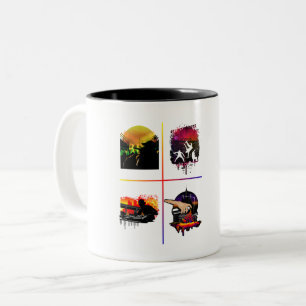 Taza Bicolor Elementos esenciales