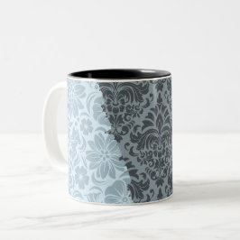 Taza Bicolor Elementos ornamentales de lujo