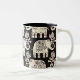 Taza Bicolor Elephant Mug