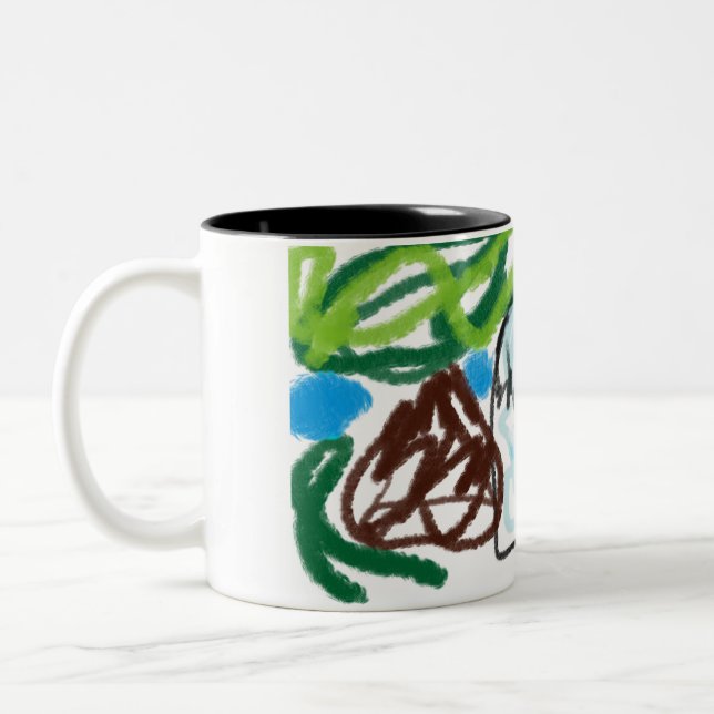 Taza Bicolor Elephant SET (Izquierda)