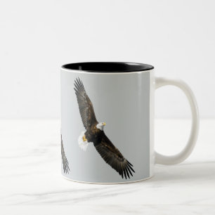 Taza Bicolor Elevación de Eagle calvo