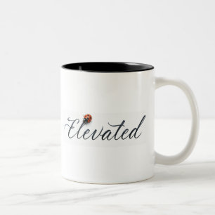 Taza Bicolor Elevado con una picadilla