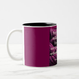 Taza Bicolor Elizabeth Zimmerman Mug