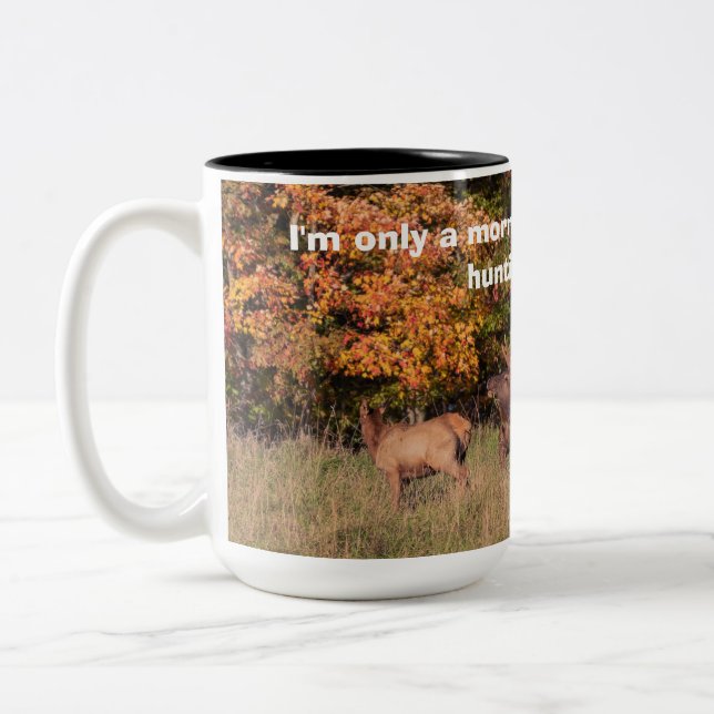 Taza Bicolor Elk Hunting Mug (Izquierda)