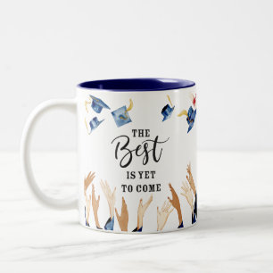 Taza Bicolor Ella Creía Que Podía Personalizar La Graduación