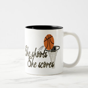 Taza Bicolor Ella la tira… anota