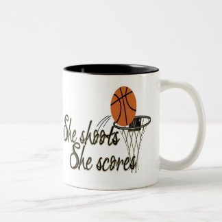 Taza Bicolor Ella la tira… anota