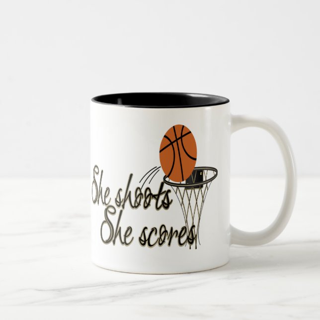 Taza Bicolor Ella la tira… anota (Derecha)