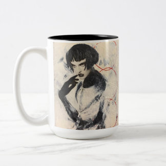 Taza Bicolor Ella Que Es...