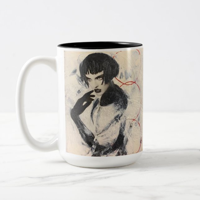Taza Bicolor Ella Que Es... (Izquierda)