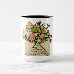 Taza Bicolor Ella Tiene Alma De Gitano