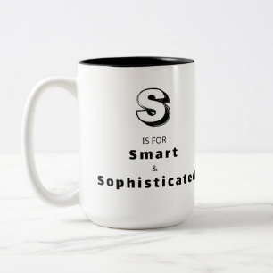 Taza Bicolor Elogio de lujo personalizado S - Sofisticado