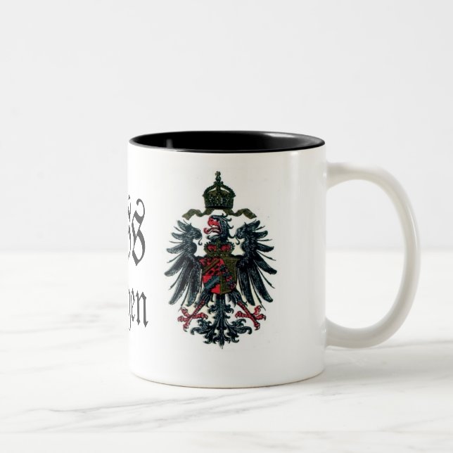 Taza Bicolor Elsass-Lothringen, (Derecha)