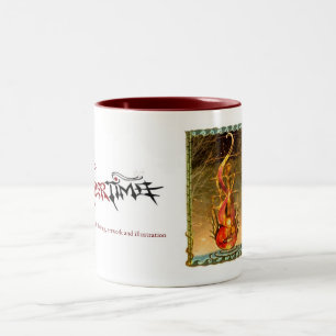 Taza Bicolor Embermug - sobre un molde