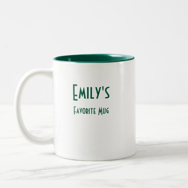 Taza Bicolor Emilly's Mug (Izquierda)