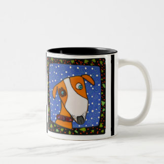 Taza Bicolor Emily el perro guardián