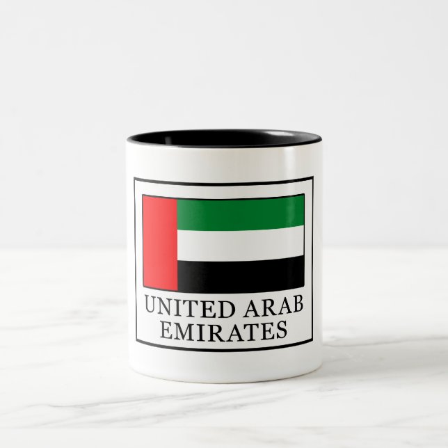 Taza Bicolor Emiratos Árabes Unidos (Centro)