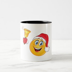 Taza Bicolor EMOJI de navidades (EMOTICON) MUG