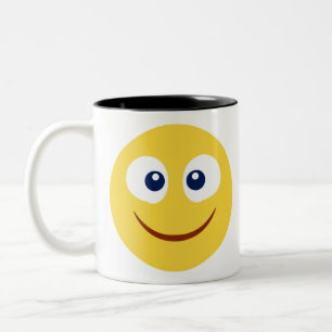 Taza Bicolor Emoji Rubor