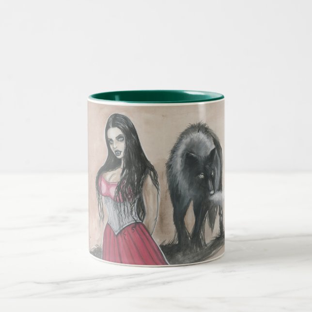 Taza Bicolor Empeine y lobo (Centro)