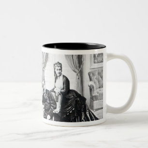 Taza Bicolor Emperador Napoleon III