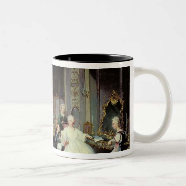 Taza Bicolor Emperatriz Catherine The Great que recibe a (Derecha)
