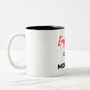 Taza Bicolor Empleado Del Momento 2