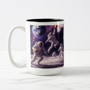 Taza Bicolor En Cualquier Momento y Lugar Para Baloncesto