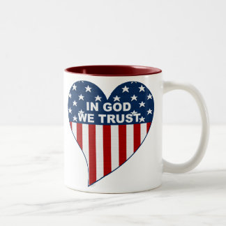 Taza Bicolor En dios confiamos en