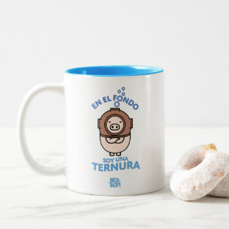 Taza Bicolor │En e l fondo soy una ternura
