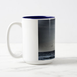 Taza Bicolor En el azul