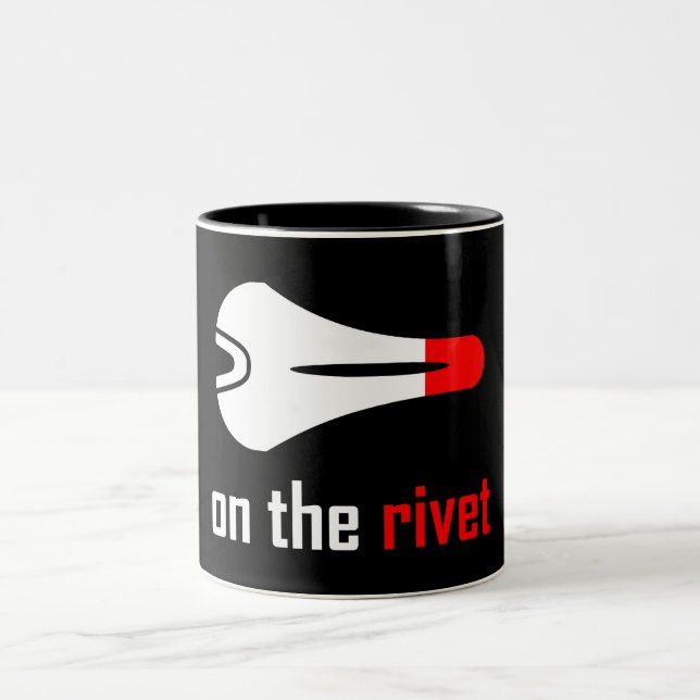 Taza Bicolor En El Ciclismo Rivet (Centro)