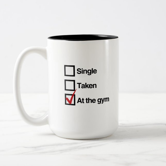 TAZA BICOLOR EN EL GIMNASIO (Izquierda)
