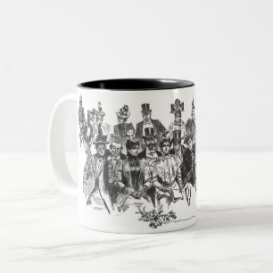 Taza Bicolor En el Horse Show