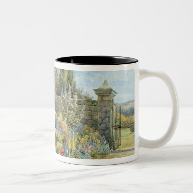 Taza Bicolor En el jardín (Derecha)