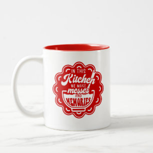 Taza Bicolor En Esta Cocina Hacemos Malas Y Recuerdos