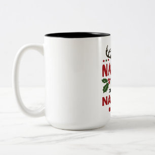 Taza Bicolor En La Lista Traviesa Lo Clavé Humor Divertido De N