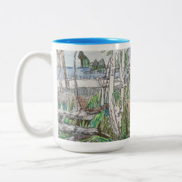 Taza Bicolor En La Mug Salvaje