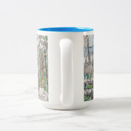 Taza Bicolor En La Mug Salvaje