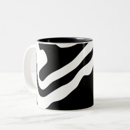 Taza Bicolor En profundidad: Resumen en blanco y negro